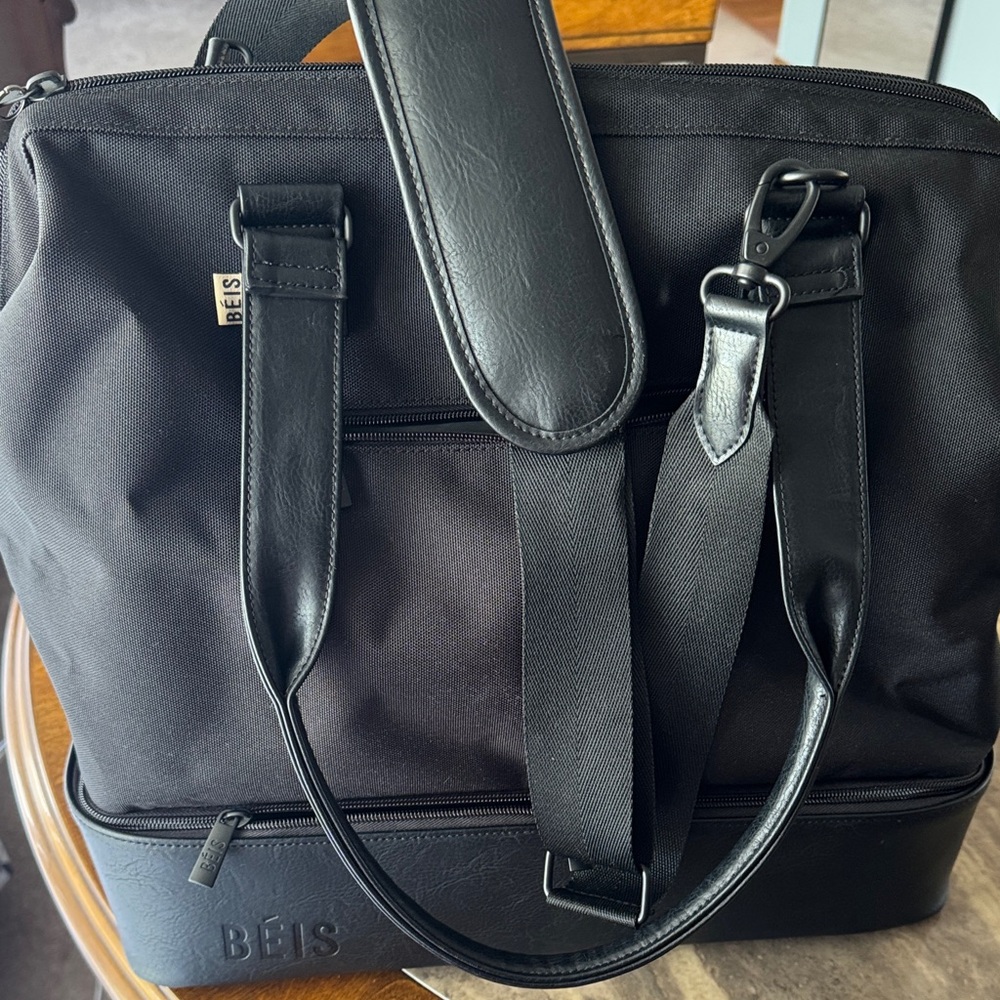 BEIS Mini Weekender - Black NEW
